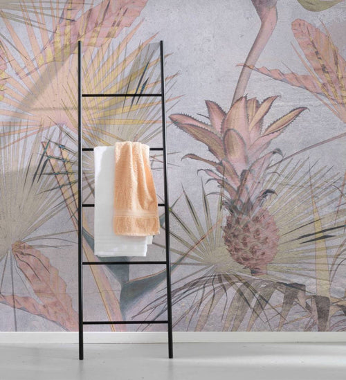 Komar Tropical Concrete Wall Mural 368x254cm | Yourdecoration.co.uk