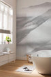 Komar White Noise Mountain Non Woven Wall Mural 200x280cm 2 Panels Ambiance | Yourdecoration.co.uk