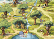 Komar Winnie the Pooh Hundertmorgenwald Wall Mural 254x184cm | Yourdecoration.co.uk