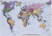 Komar World Map Wall Mural 270x188cm | Yourdecoration.co.uk