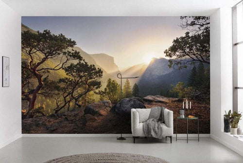 Komar Yosemites Secret Non Woven Wall Mural 450x280cm 9 Panels Ambiance | Yourdecoration.co.uk