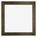 Leeds Wooden Photo Frame 25x25cm Champagne Brushed Front | Yourdecoration.co.uk