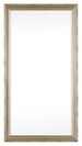 Lincoln Wood Photo Frame 20x40cm Silver Front | Yourdecoration.co.uk