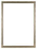 Lincoln Wood Photo Frame 21x29 7cm A4 Silver Front | Yourdecoration.co.uk