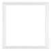 Lincoln Wood Photo Frame 25x25cm White Front | Yourdecoration.co.uk