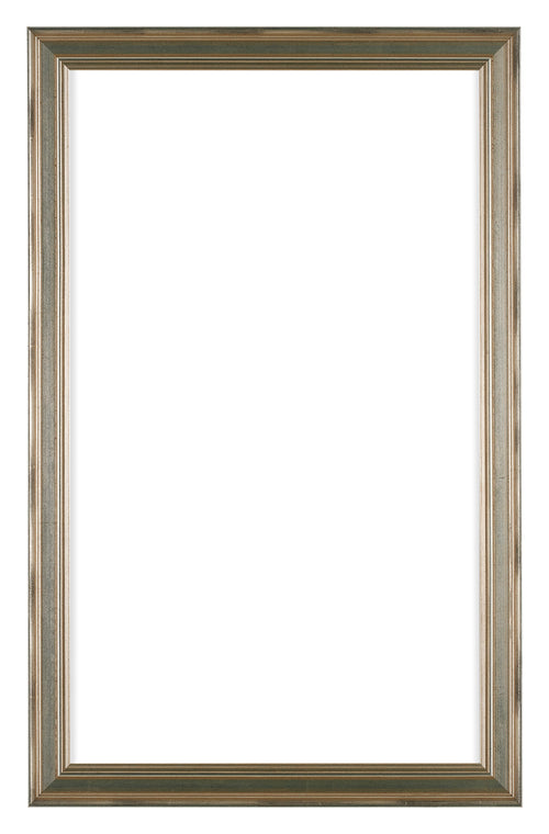 Lincoln Wood Photo Frame 30x50cm Silver Front | Yourdecoration.co.uk