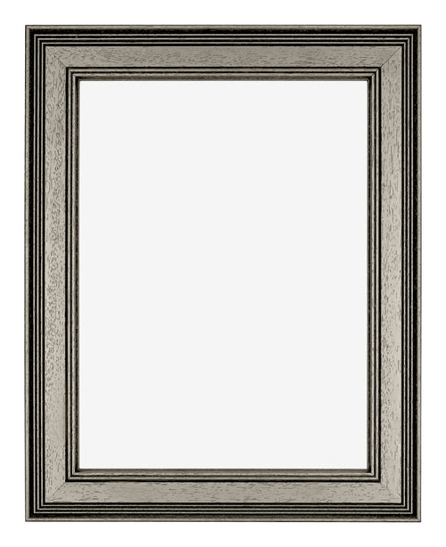 Liverpool Wooden Photo Frame 18x24cm Silver Front | Yourdecoration.co.uk