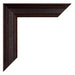 Londen Wooden Photo Frame 20x25cm Brown Wenge Detail Corner | Yourdecoration.co.uk