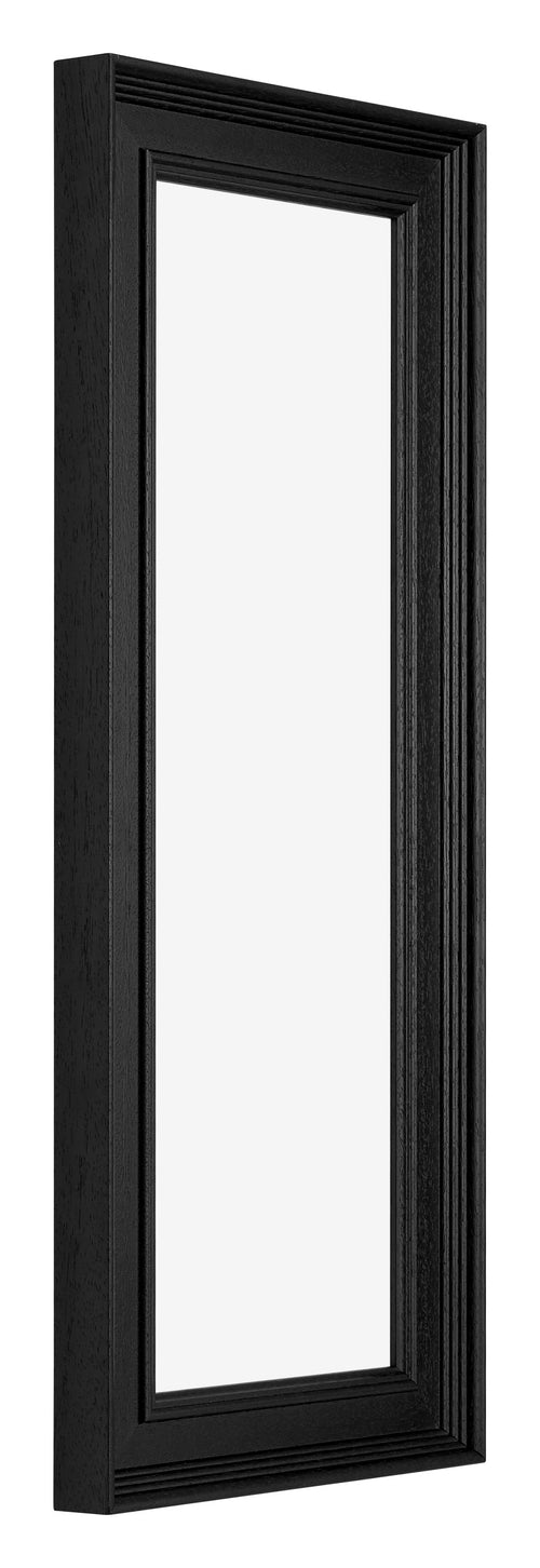 Londen Wooden Photo Frame 20x60cm Black Front Oblique | Yourdecoration.co.uk