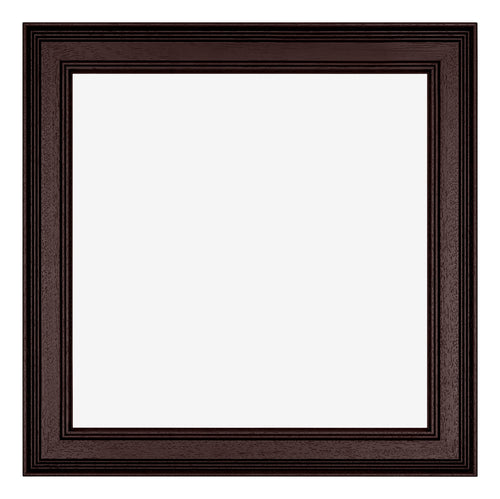 Londen Wooden Photo Frame 25x25cm Brown Wenge Front | Yourdecoration.co.uk