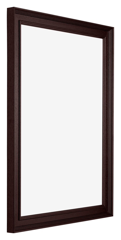 Londen Wooden Photo Frame 35x50cm Brown Wenge Front Oblique | Yourdecoration.co.uk