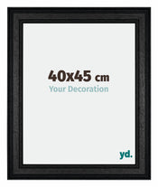 Londen Wooden Photo Frame 40x45cm Black Front Size | Yourdecoration.co.uk