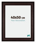 Londen Wooden Photo Frame 40x50cm Brown Wenge Front Size | Yourdecoration.co.uk