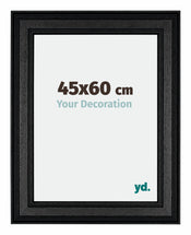 Londen Wooden Photo Frame 45x60cm Black Front Size | Yourdecoration.co.uk