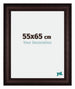 Londen Wooden Photo Frame 55x65cm Brown Wenge Front Size | Yourdecoration.co.uk