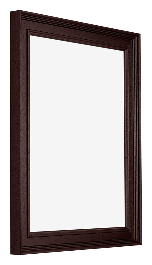 Londen Wooden Photo Frame 60x70cm Brown Wenge Front Oblique | Yourdecoration.co.uk