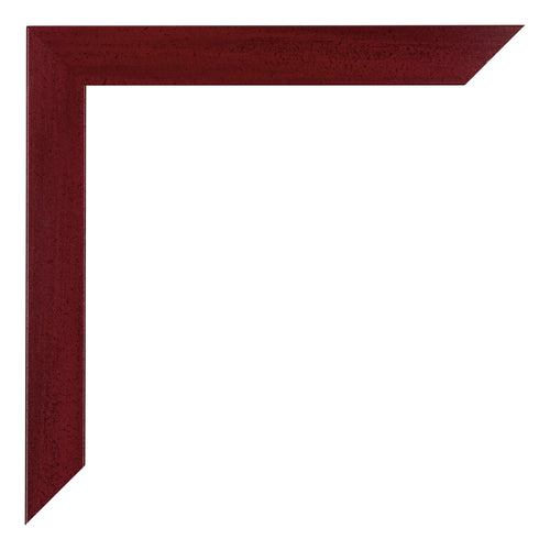 Photo Frame 60x85cm Wine Red Swept MDF Mura