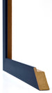 Mura MDF Photo Frame 18x24cm Dark Blue Swept Detail Intersection | Yourdecoration.co.uk