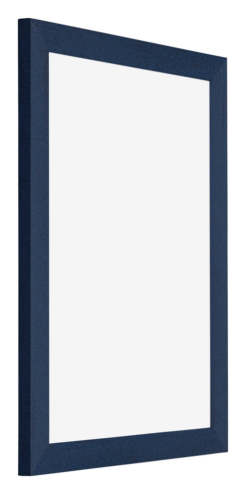 Mura MDF Photo Frame 18x24cm Dark Blue Swept Front Oblique | Yourdecoration.co.uk