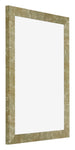 Mura MDF Photo Frame 18x24cm Gold Antique Front Oblique | Yourdecoration.co.uk