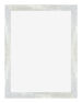 Mura MDF Photo Frame 18x24cm Silver Glossy Vintage Front | Yourdecoration.co.uk