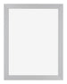 Mura MDF Photo Frame 18x24cm Silver Matte Front | Yourdecoration.co.uk