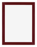 Mura MDF Photo Frame 18x24cm Winered Wiped Front | Yourdecoration.co.uk