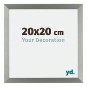 Mura MDF Photo Frame 20x20cm Champagne Front Size | Yourdecoration.co.uk