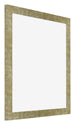 Mura MDF Photo Frame 20x20cm Gold Antique Front Oblique | Yourdecoration.co.uk