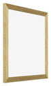 Mura MDF Photo Frame 20x20cm Gold Shiny Front Oblique | Yourdecoration.co.uk