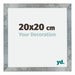 Mura MDF Photo Frame 20x20cm Iron Swept Front Size | Yourdecoration.co.uk