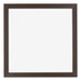 Mura MDF Photo Frame 20x20cm Oak Dark Front | Yourdecoration.co.uk