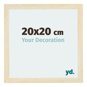 Mura MDF Photo Frame 20x20cm Sand Wiped Front Size | Yourdecoration.co.uk