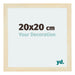 Mura MDF Photo Frame 20x20cm Sand Wiped Front Size | Yourdecoration.co.uk