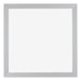 Mura MDF Photo Frame 20x20cm Silver Matte Front | Yourdecoration.co.uk