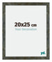 Mura MDF Photo Frame 20x25cm Blue Gold Melange Front Size | Yourdecoration.co.uk