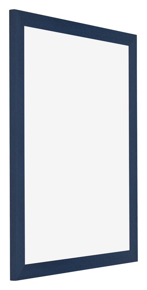 Mura MDF Photo Frame 20x25cm Dark Blue Swept Front Oblique | Yourdecoration.co.uk