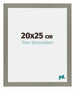 Mura MDF Photo Frame 20x25cm Gray Front Size | Yourdecoration.co.uk