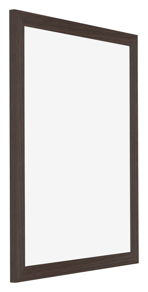 Mura MDF Photo Frame 20x25cm Oak Dark Front Oblique | Yourdecoration.co.uk