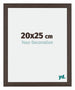 Mura MDF Photo Frame 20x25cm Oak Dark Front Size | Yourdecoration.co.uk