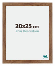 Mura MDF Photo Frame 20x25cm Oak Rustic Front Size | Yourdecoration.co.uk