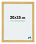 Mura MDF Photo Frame 20x25cm Pine Design Front Size | Yourdecoration.co.uk