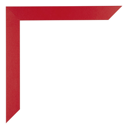 Mura MDF Photo Frame 20x25cm Red Detail Corner | Yourdecoration.co.uk