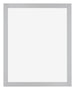 Mura MDF Photo Frame 20x25cm Silver Matte Front | Yourdecoration.co.uk