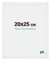 Mura MDF Photo Frame 20x25cm White Wiped Front Size | Yourdecoration.co.uk