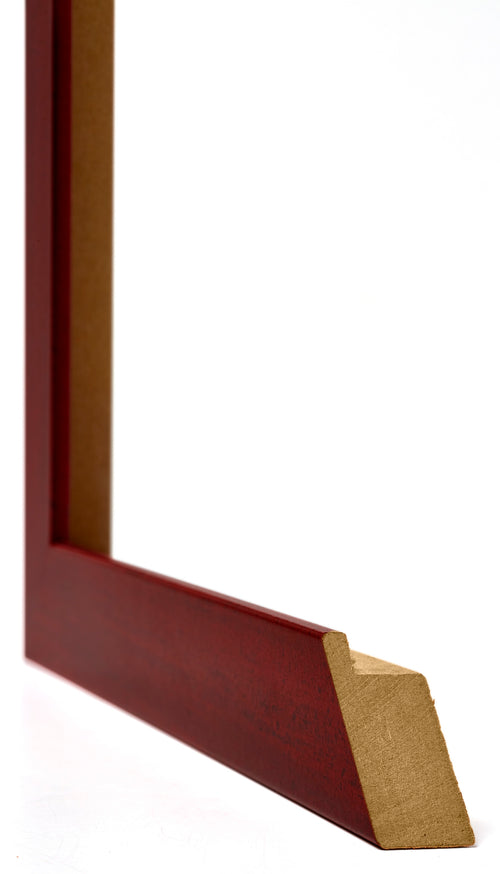 Mura MDF Photo Frame 20x25cm Winered Wiped Detail Intersection | Yourdecoration.co.uk