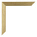 Mura MDF Photo Frame 20x28cm Gold Shiny Detail Corner | Yourdecoration.co.uk