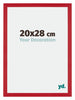 Mura MDF Photo Frame 20x28cm Red Front Size | Yourdecoration.co.uk