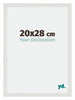 Mura MDF Photo Frame 20x28cm White Matte Front Size | Yourdecoration.co.uk