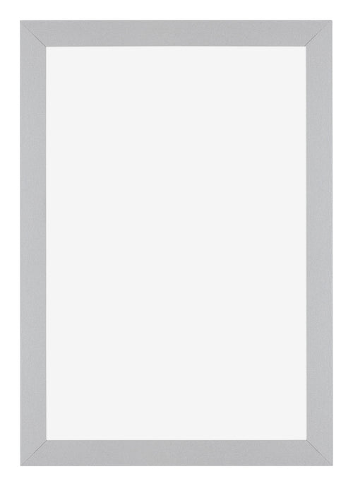 Mura MDF Photo Frame 20x30cm Silver Matte Front | Yourdecoration.co.uk